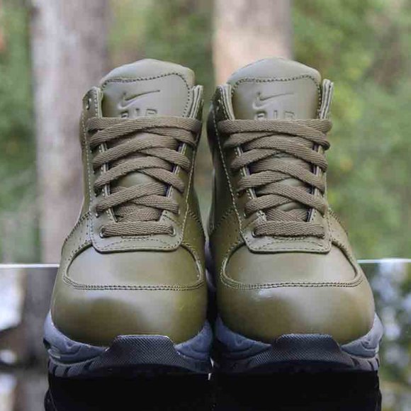 Nike Air Max Goadome Size 7Y Olive Green Canvas - Picture 14 of 15